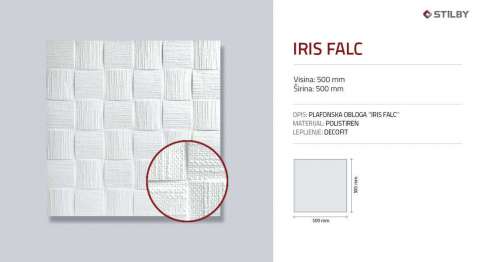 PLAFONSKA OBLOGA IRIS FALC