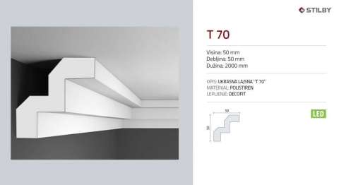 LAJSNA STIROPOR T70